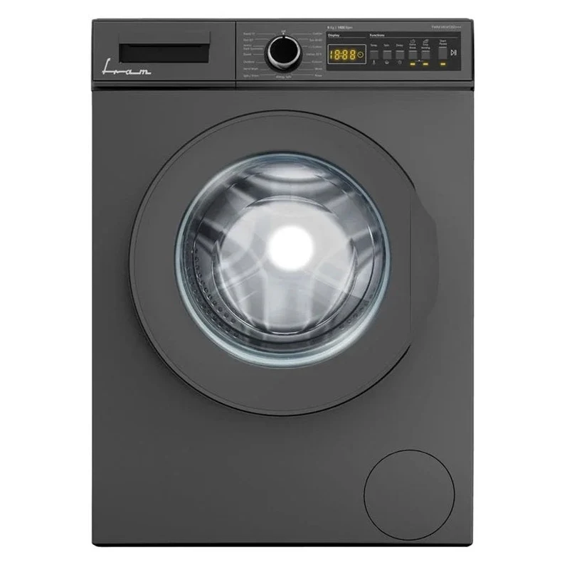 Fram FWM-V814T2SD Waschmaschine 8 kg – 1400 U/min – LED-Display – Allergieprogramm – Kindersicherung – Grau – D