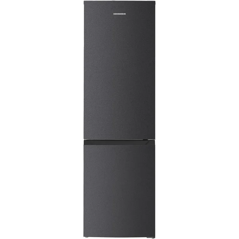 Heinner Kühl-Gefrierkombination HCNF-HM253INVDGE – 253 Liter – No Frost – Energieeffizienzklasse E – Anthrazit