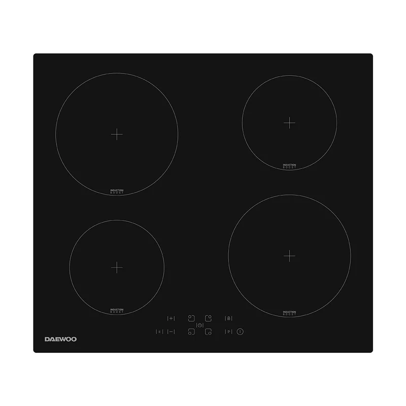 Daewoo BH6ITF33BNL-DE Built-In 60cm Induction Hob, Toggle Touch Control