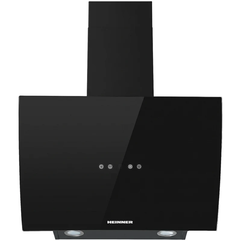 Heinner Dunstabzugshaube HDCH-5960RGBK – 60 cm – 3 Geschwindigkeiten – Touch-Steuerung – Schwarz