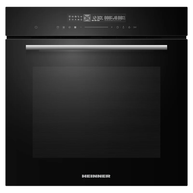 Heinner Einbauofen HBO-M7214GCDRC-GBK – 72 Liter – Heißluft, Grill & Airfry – schwarz