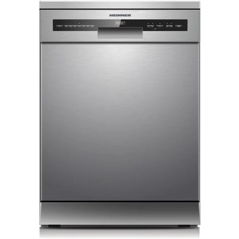 Heinner HDW-FSM60714AXD freistehender Geschirrspüler – 14 Maßgedecke – Dual Zone – Energieeffizienzklasse D