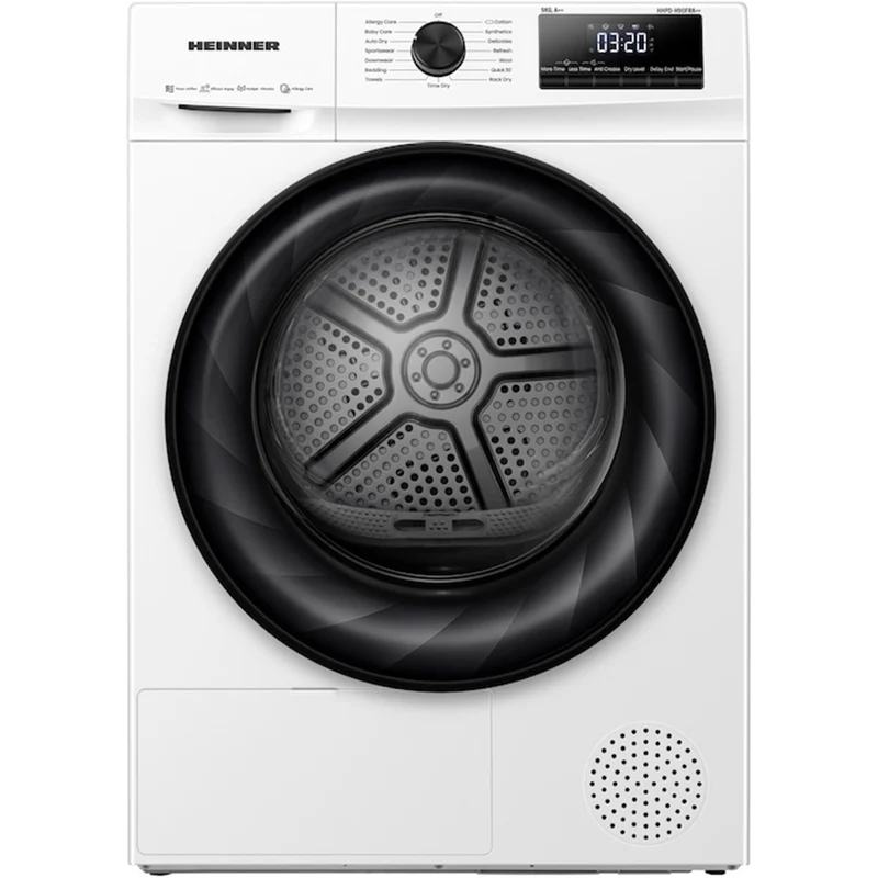 Heinner Wärmepumpentrockner HHPD-H90FRA – 9 kg – AirFlow – Energieeffizienzklasse D