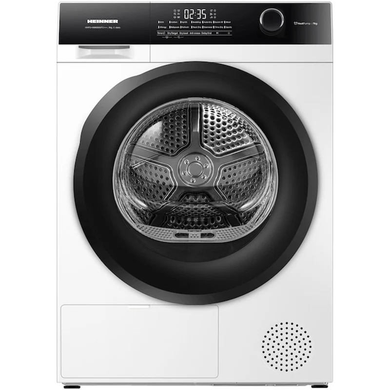 Heinner Wärmepumpentrockner HHPD-HMK90IVFC – 9 kg – Inverter – Touch – Energieeffizienzklasse C