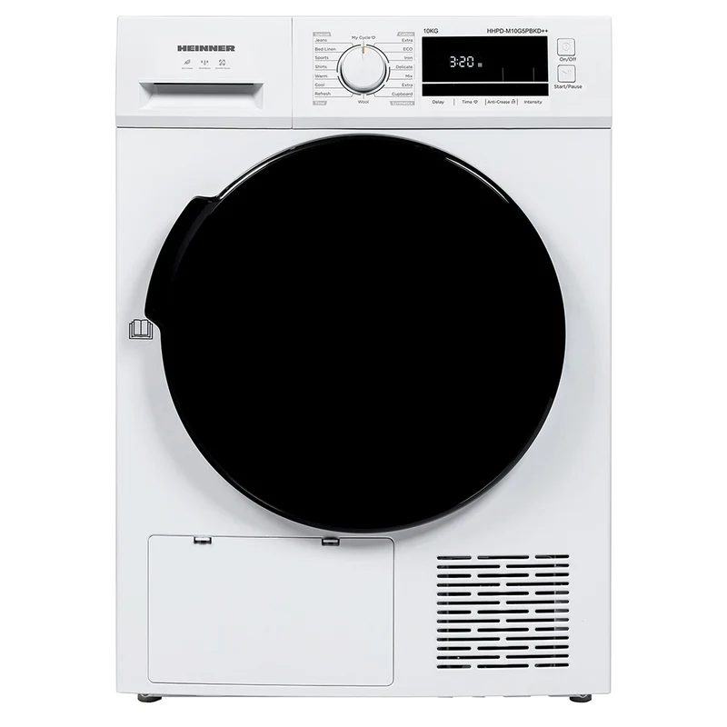 Heinner Wärmepumpentrockner HHPD-M10G5PBKD – 10 kg – Touch Control – Energieeffizienzklasse D