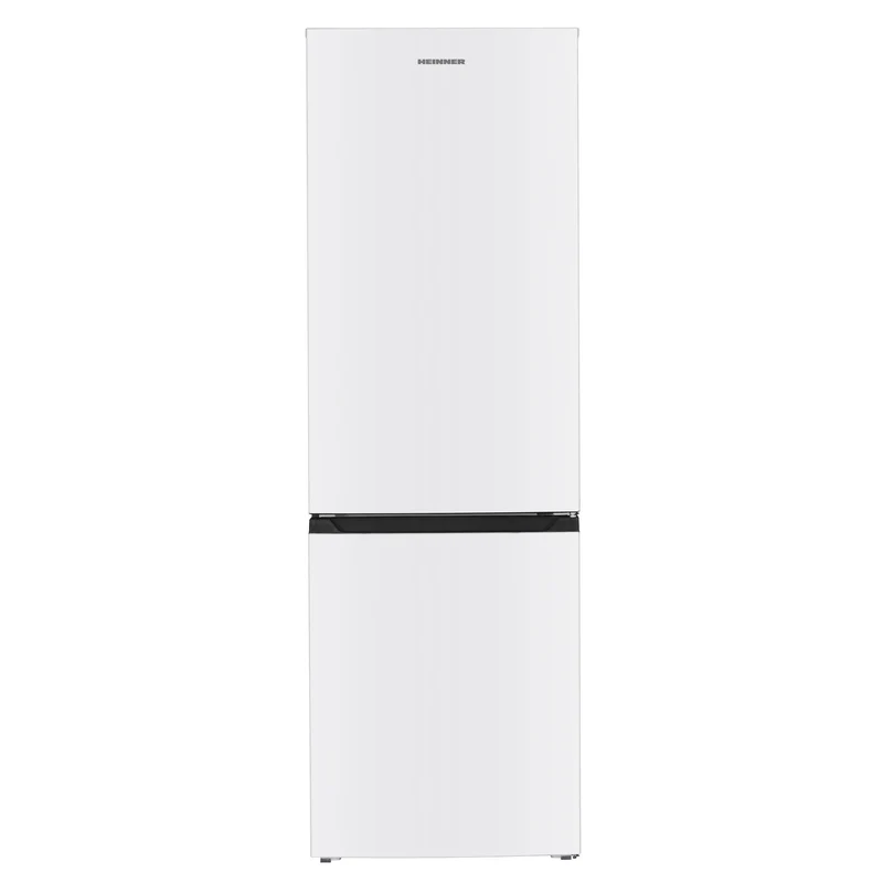 Heinner HC-HM315E++ Kühl-Gefrierkombination – 315 L – Energieeffizienzklasse E – Elektronische Steuerung mit einstellbarem Thermostat – LED-Beleuchtung – Reversible Tür – Weiß – 5 Jahre Garantie