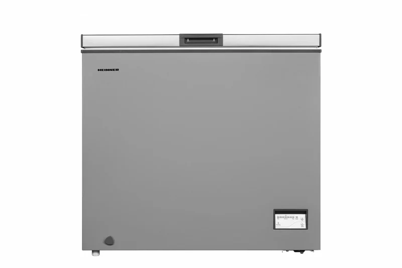 Heinner HCF-205NHSE Gefriertruhe – 198 Liter – Energieeffizienzklasse E – Silber