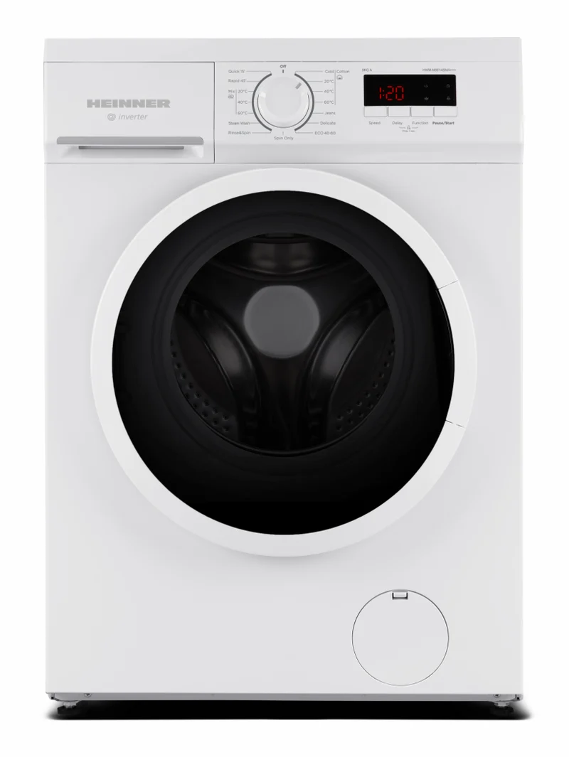 Heinner HWM-M9014SMA Waschmaschine – 9 kg – 1400 U/min – Energieeffizienzklasse A – weiß
