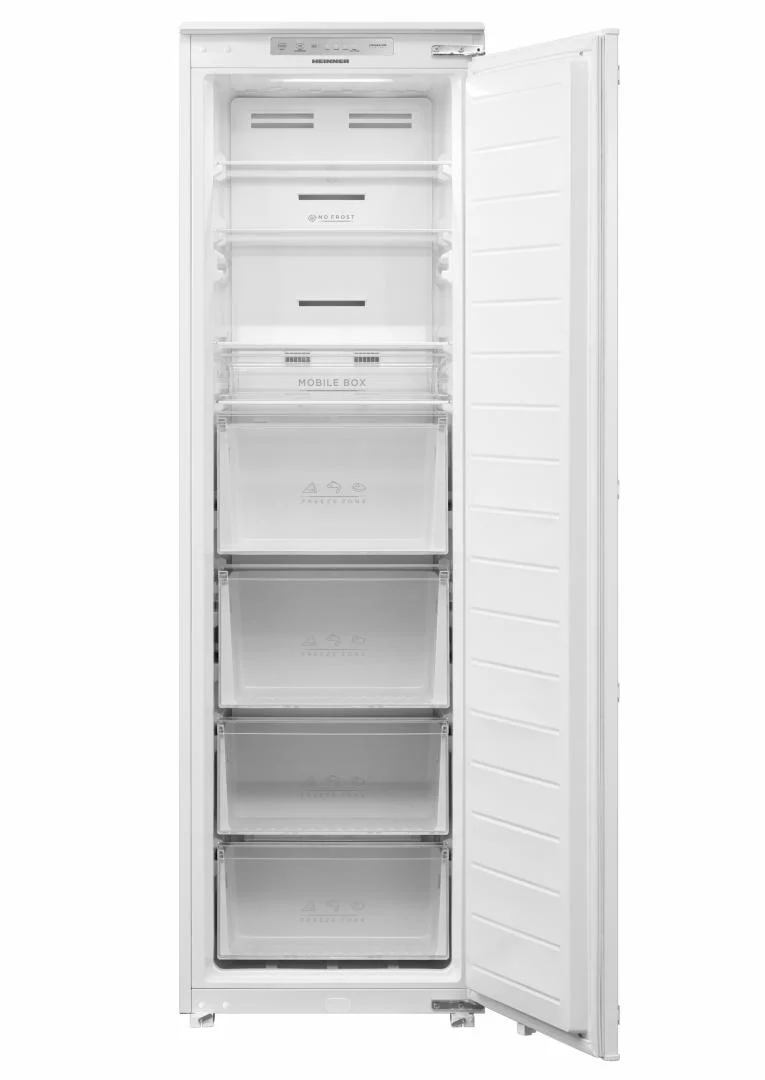 Heinner HFF-BIM212NFCE Einbaugefrierschrank – 212 Liter – Energieeffizienzklasse E – weiß