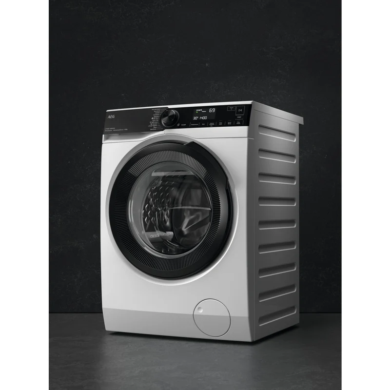 AEG LR7E75499 Waschmaschine / Serie 7000 ProSteam® / UniversalDose Schublade / 9,0 kg / Leise / Mengenautomatik / Nachlegefunktion / Wasserstopp / 1400 U/min