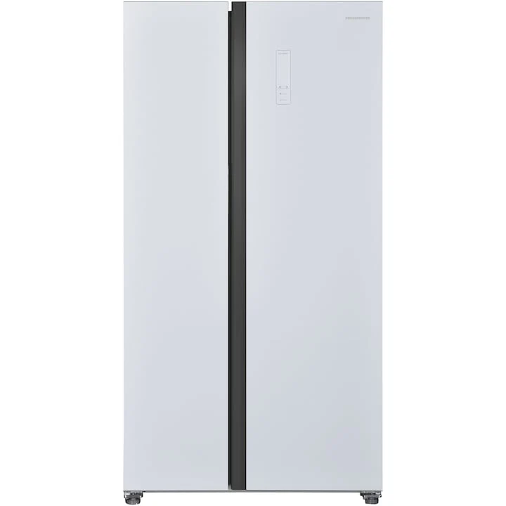 Heinner Amerikanischer Kühlschrank HSBS-H442NFGWHE – 442L – No Frost – Weiß – Energieeffizienzklasse E