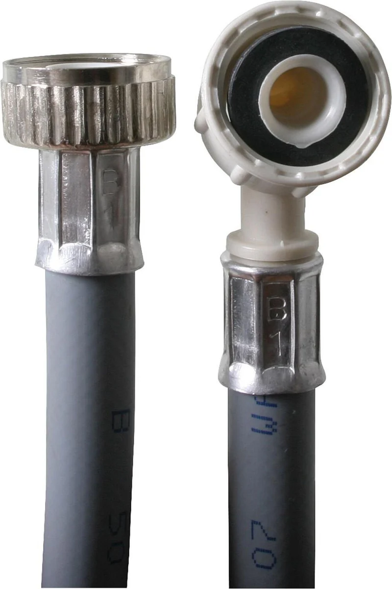 Flexible d'alimentation machine à laver plastique 3/4", Ø intérieur 10 mm