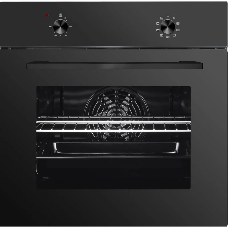 PKM EB7B Einbaubackofen / EEK: A / Schwarz / 8 Funktionen / 64 Liter