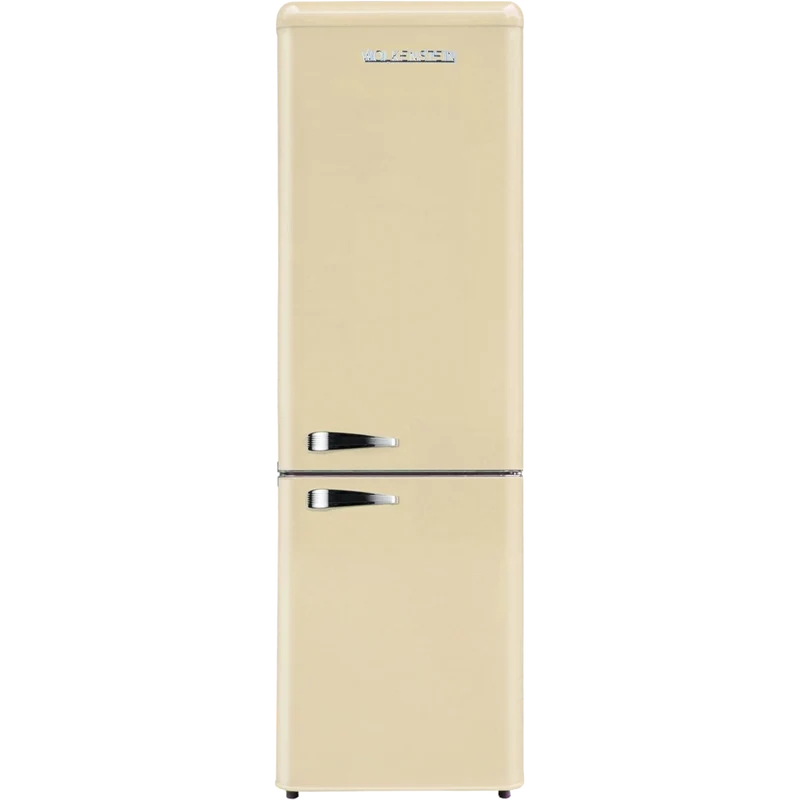 WOLKENSTEIN Kühl- Gefrierkombination Retro GK250.4RT SC / EEK: E / Creme / 249 L