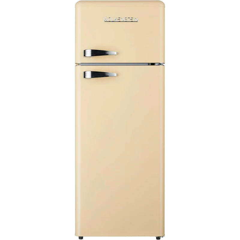WOLKENSTEIN Kühl- Gefrierkombination Retro GK212.4RT SC Creme / EEK: E / 211 L