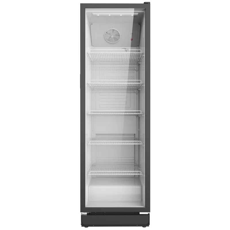 SCHOEPF GKS350SB Getränkekühlschrank schwarz / 347 L / Für gew. Gebrauch geeig.