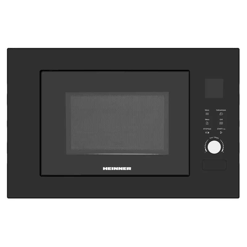 Heinner HMW-BI2360BK Mikrowelle – 23 L – Grill – LED – Kindersicherung