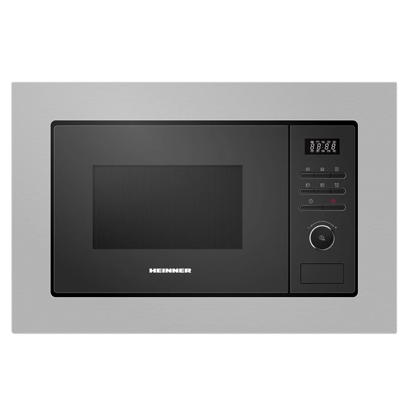 Heinner Mikrowelle HMW-MD20BISS – 20 Liter – Grill – LED – Einbau