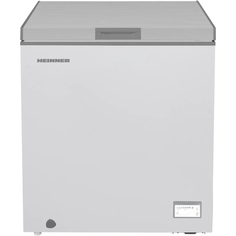 Heinner Gefriertruhe HCF-HM145CSE – 142 Liter – umrüstbar – Schnellgefrieren – Energieeffizienzklasse E