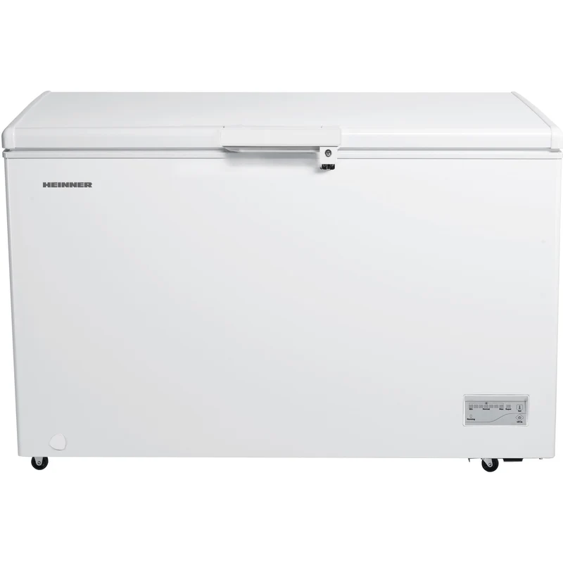 Heinner Gefriertruhe HCF-HM371CE – 371 Liter – Schnellgefrierfunktion – Energieeffizienzklasse E