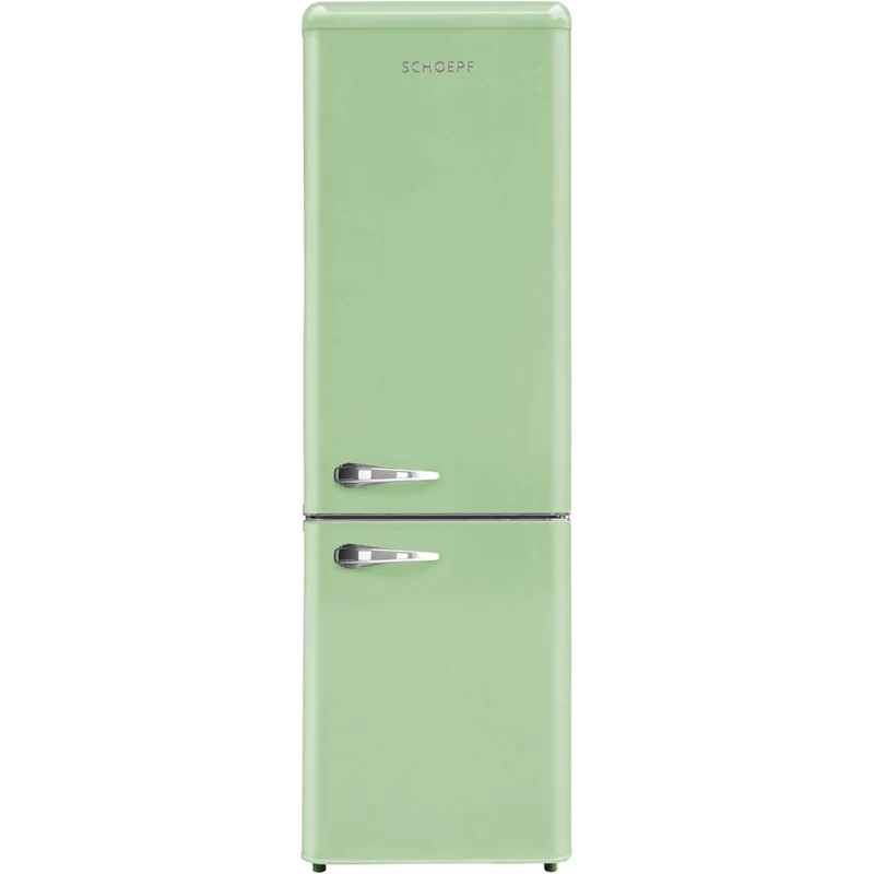 SCHOEPF Kühl- Gefrierkombination Retro RKG265SG / EEK: E / Grün / 249L
