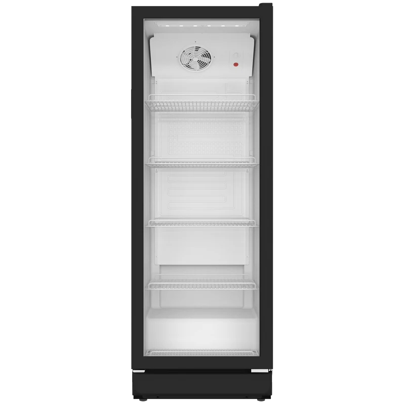 SCHOEPF GKS300SB Schwarz Getränkekühlschrank / 300 Liter
