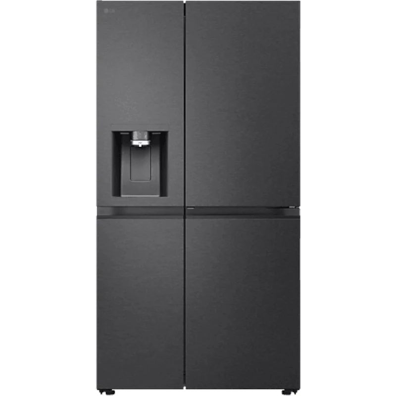 LG GSJE81EPBD Side by Side mit Eis-, Crushed Ice- und Wasserspender 628 Liter