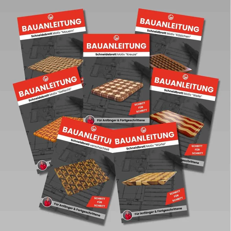 Schneidebrett, alle Varianten (Bauanleitung)