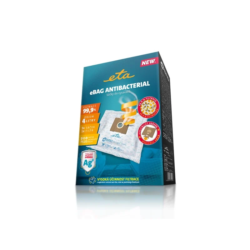 Staubsaugerbeutel ETA eBag Antibacterial 9600 68020 (5 Stk.)