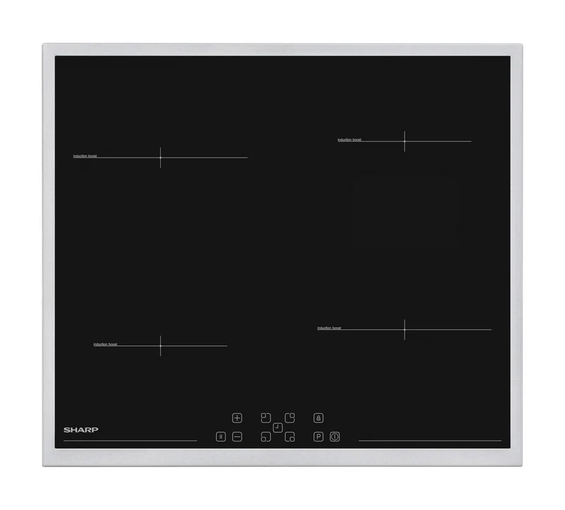 Sharp KH-6I33FTXK-EU Built-In 60cm Induction Hob, Toggle Touch Control