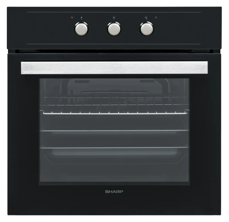 Sharp K-50M22BL2-EU Built-In 65lt. Standard Fan Assisted Oven, Black