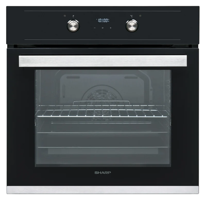 Sharp K-60D19BM1-EU Built-In 69lt. Standard Multifunction Oven, Black