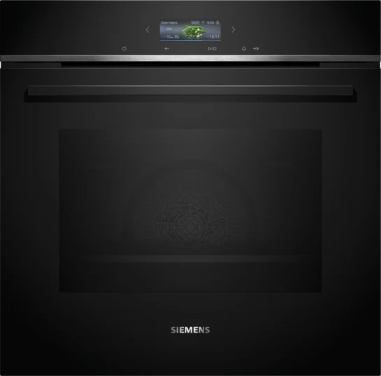 iQ700 Einbau-Backofen 60 x 60 cm Schwarz, Edelstahl HB774G1B1