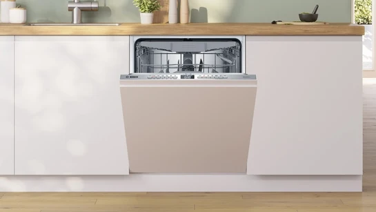 Serie 4 Vollintegrierter Geschirrspüler 60 cm XXL, VarioScharnier für besondere Einbausituationen SBH4ECX28E