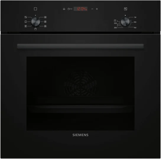 iQ100 Einbau-Backofen 60 x 60 cm Schwarz, Edelstahl HB013FBB1