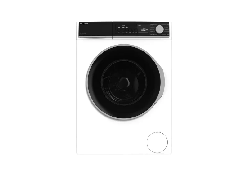 SHARP ES-NFB814AWNA-EN Freestanding Washing Machine 8 kg 1400 RPM A Class with Steam Technology