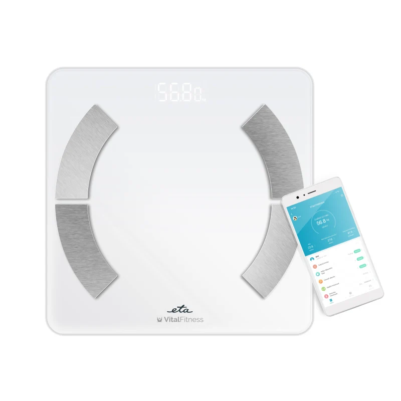 Personenwaage ETA Vital Fitness 2779 90000 weiß