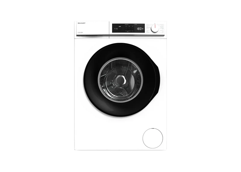 SHARP ES-NFA714BWB-DE Freestanding Washing Machine 7 kg 1400 RPM B Class with Advanced Inverter Motor Technology