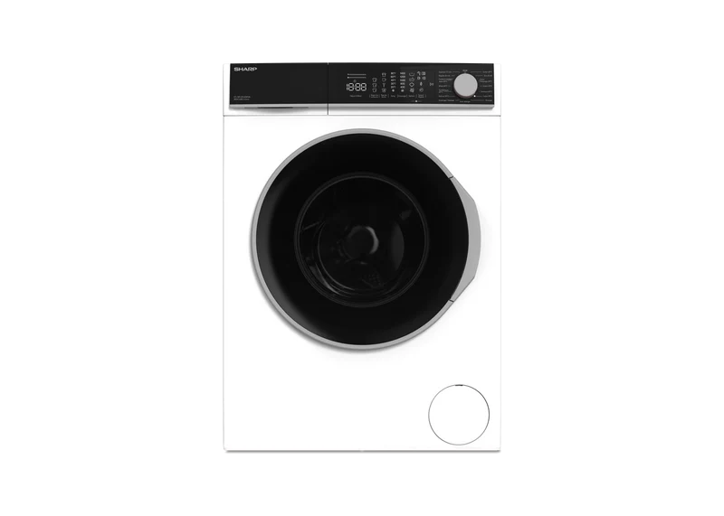 SHARP ES-NFL814AWNA-FR Freestanding Washing Machine 8 kg 1400 RPM A Class with Adcanced Stain Technology