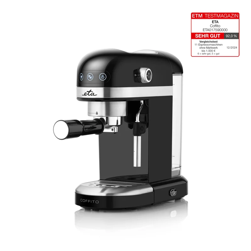 Hebel-Kaffeemaschine ETA Coffito 0175 0000 (ETA017590000) schwarz