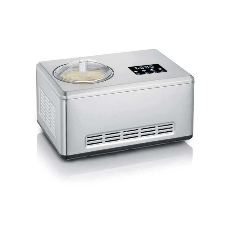 Severin Glacemaschine EZ7406 mit 2 Behälter, inox
