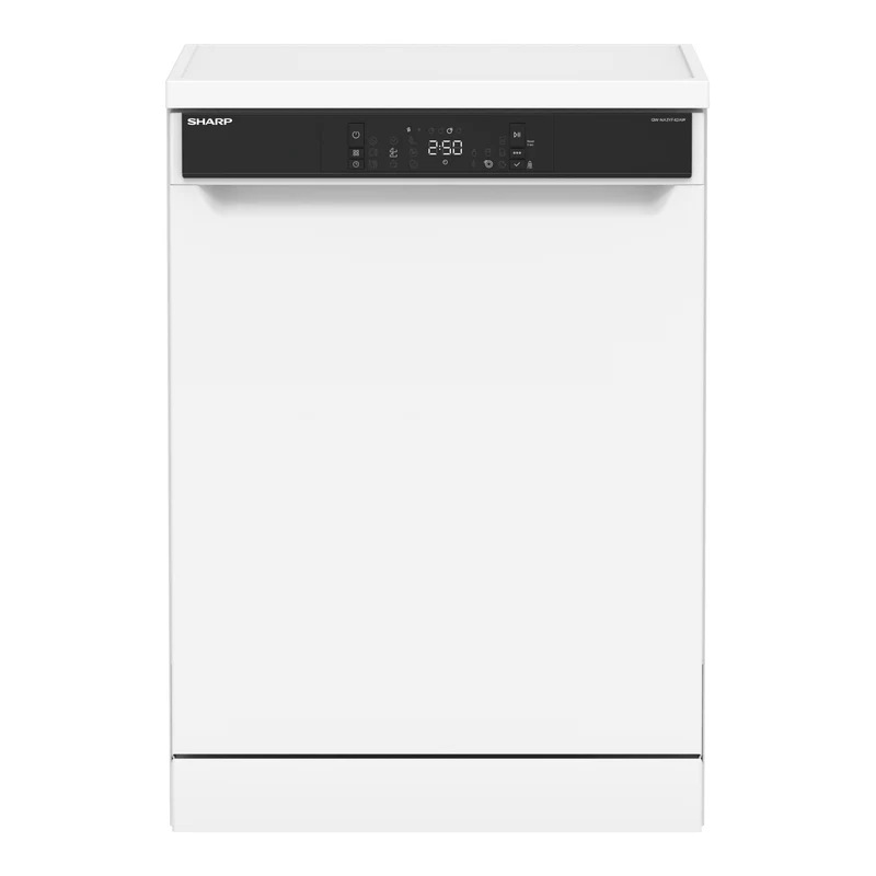Sharp Geschirrspüler freistehend QW-NA3YF42AW-CH, 60cm, A-Klasse