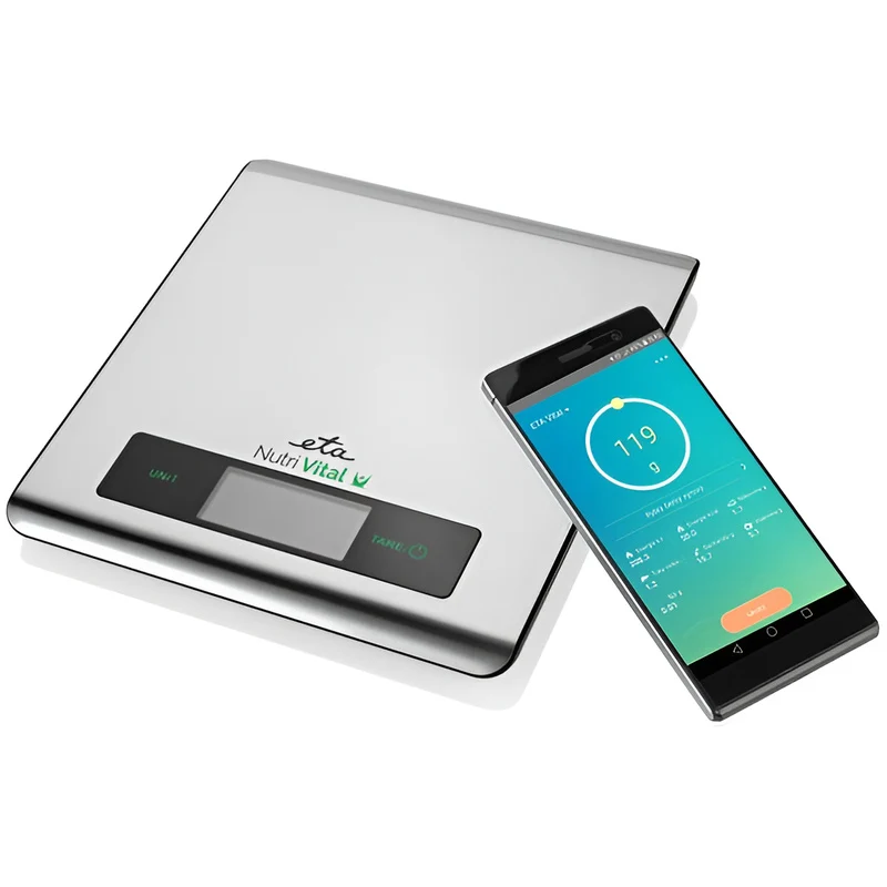 Küchenwaage ETA Vital mit App 0790 90000 rostfreier stahl