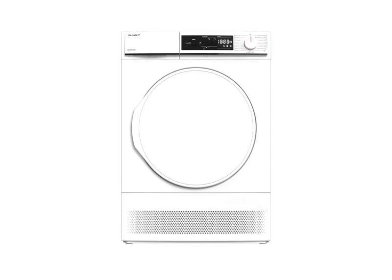 SHARP KD-NCA7S7PW91-DE Freestanding Tumble Dryer 7 kg B Class with Condenser Technology