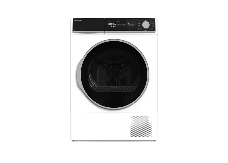 SHARP KD-NHH8S7GW21-EN Freestanding Tumble Dryer 8 kg A++ with Heat Pump Technology
