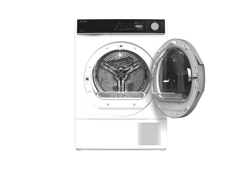SHARP KD-NHB9S7GW2-IT Freestanding Tumble Dryer 9 kg A++ with Heat Pump Technology