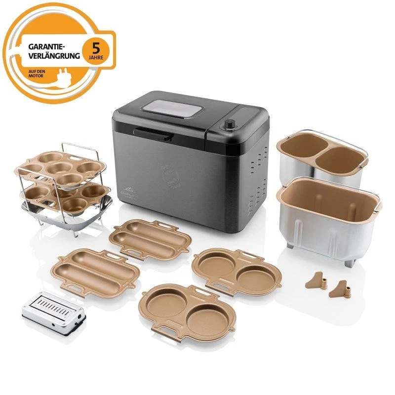 Brotbackautomat ETA Duplica II 3147 90000 schwarz/rostfreier stahl