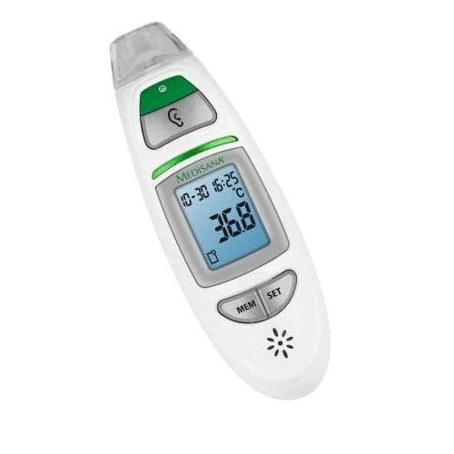 Medisana Fieberthermometer TM 750, Infrarot-Multifunktions-Thermometer – präzise Temperaturmessung in Sekundenschnelle