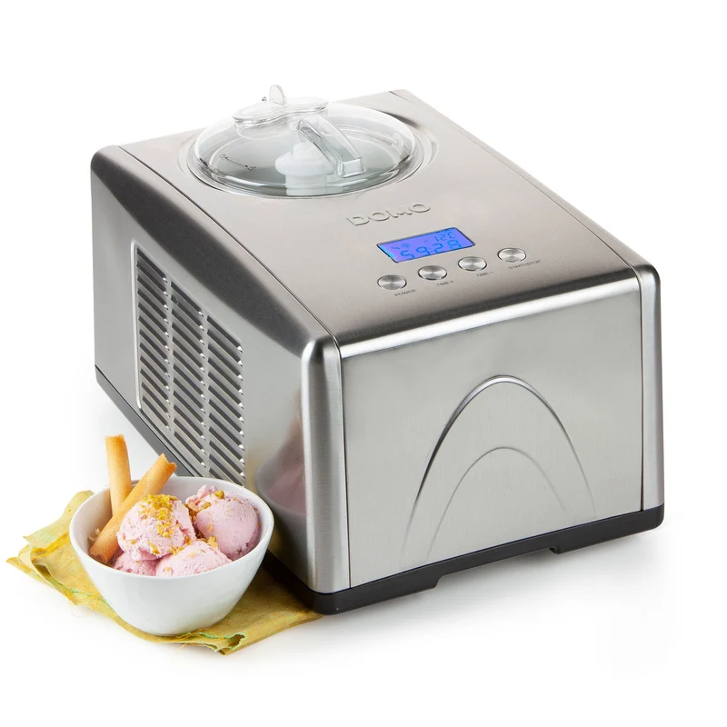 Domo Glacemaschine mit Kompressor DO9066I