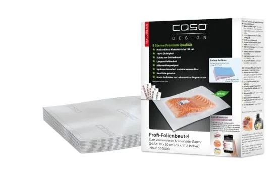 CASO 1222 Folienbeutel 20x30 cm 50 Beutel, Art. 1219